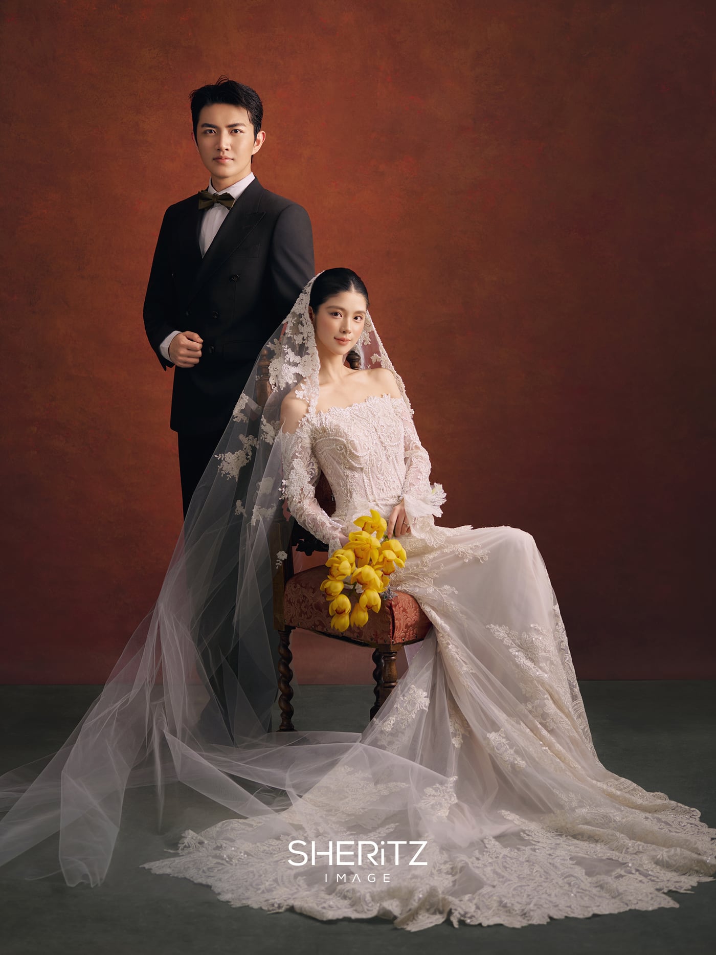 复古油画 · 韩先生 & 秋女士 · 婚纱摄影 7