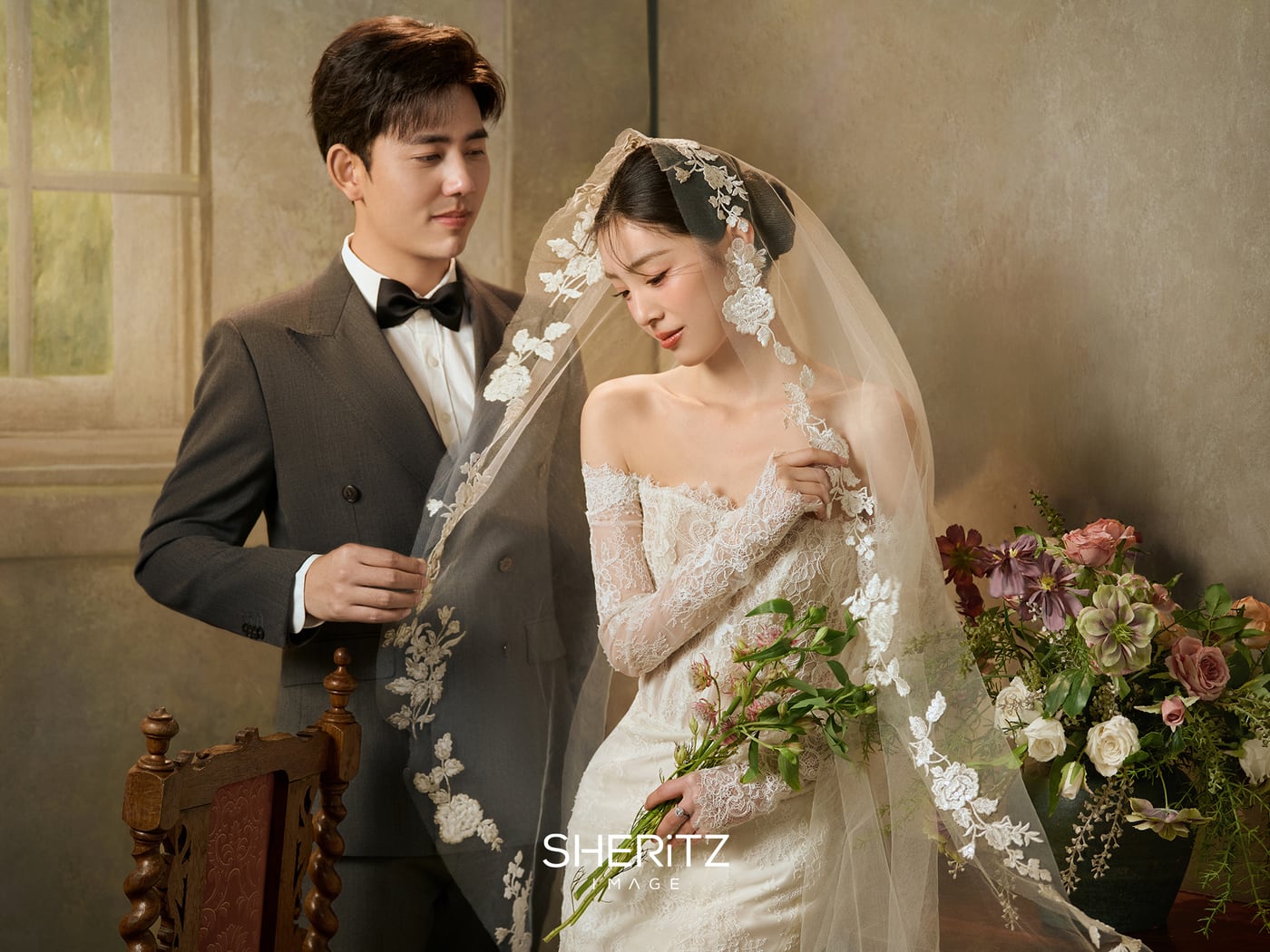 复古油画 · 林先生 & 何小姐 · 婚纱摄影 1